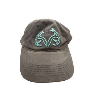Realtree Outdoor Cap Grey With‎ Embroidered Antler Design